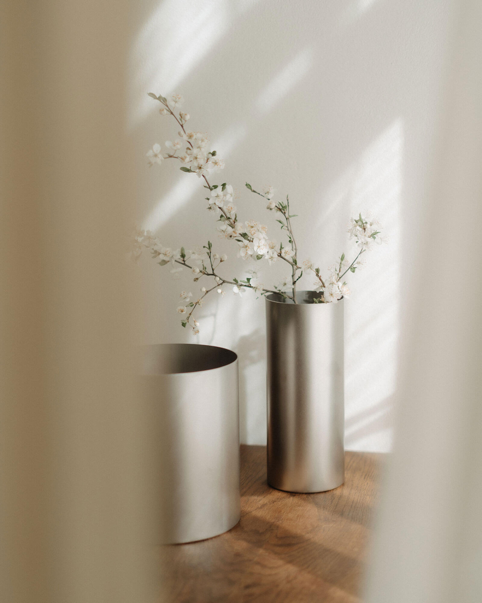 Nerezová váza Duben