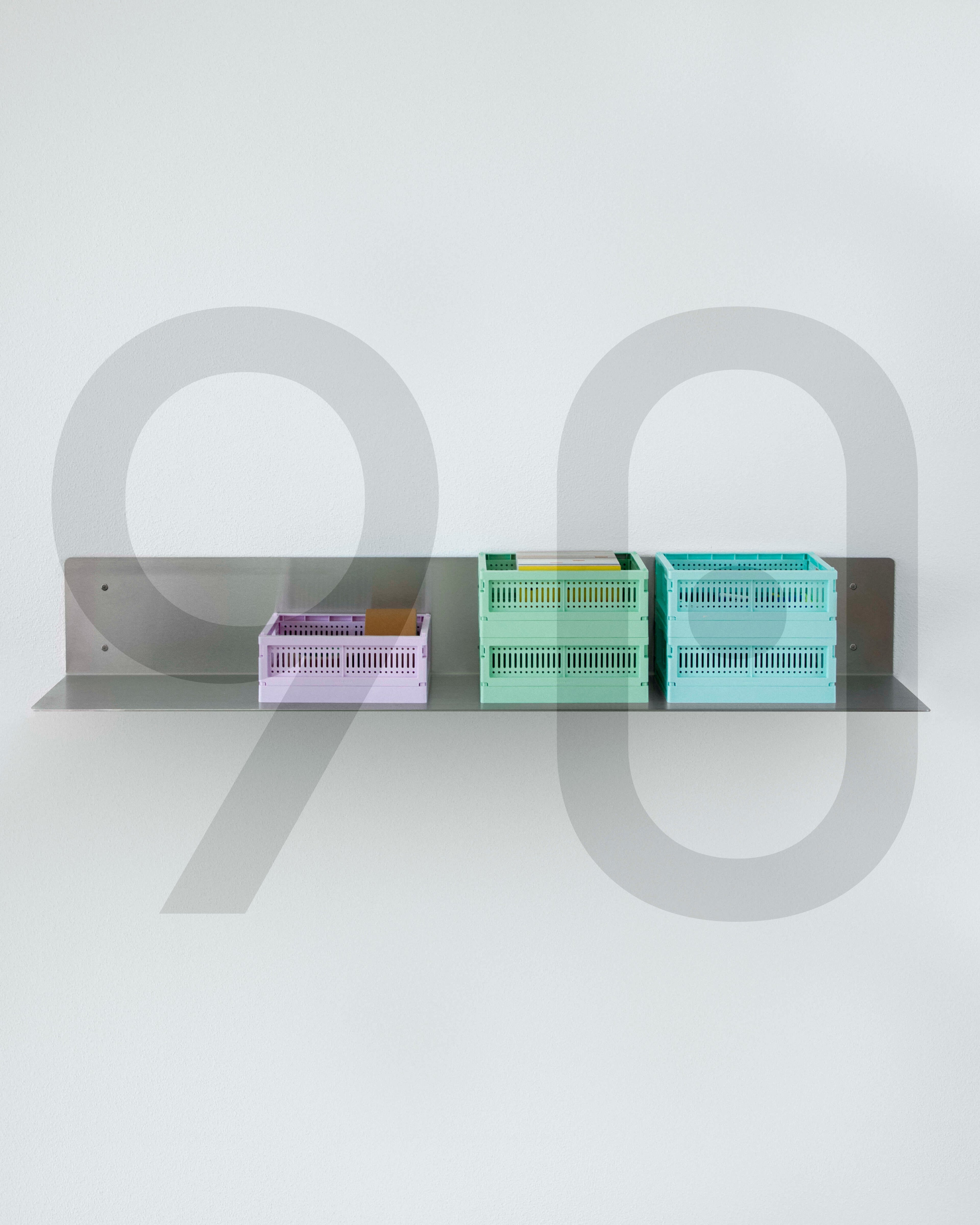 Nerezová police Starter 90